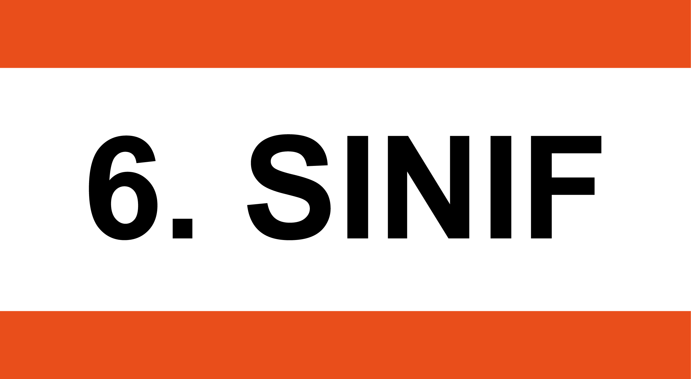6. SINIF MATEMATİK